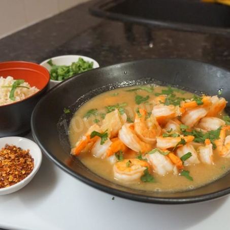 Рецепт Креветок с тамариндом и чесноком