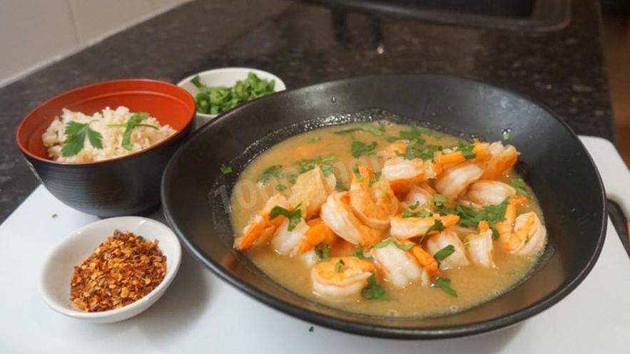 Рецепт креветок с тамариндом и чесноком