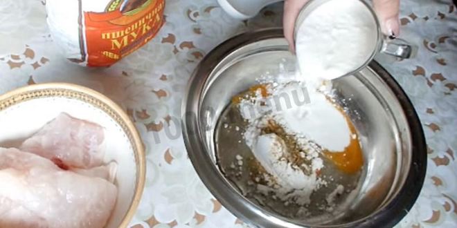 Рецепт морского языка в кляре