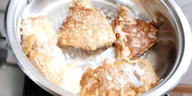 Рецепт морского языка в кляре