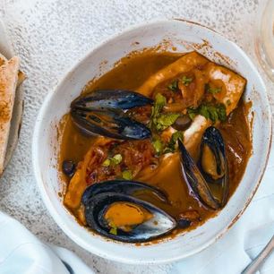 Рецепт Окуня с мидиями по-провански