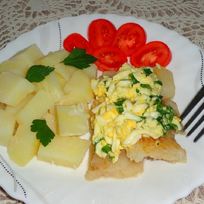 Рецепт Рыбы по-польски с яйцом