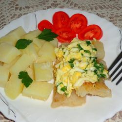 Рецепт Рыбы по-польски с яйцом