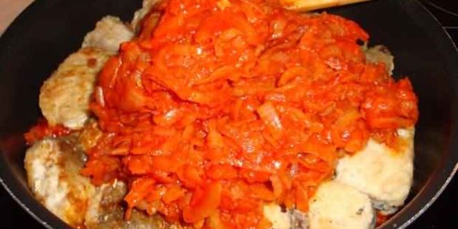 Рецепт рыбы в томате