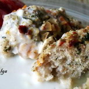 Рецепт Рыбных крокетов в овощной панировке