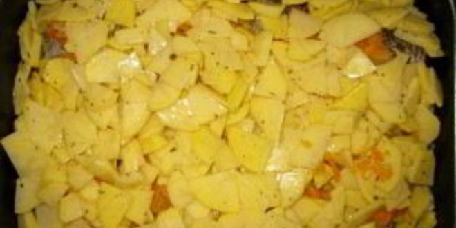 Рецепт щуки в духовке с овощами