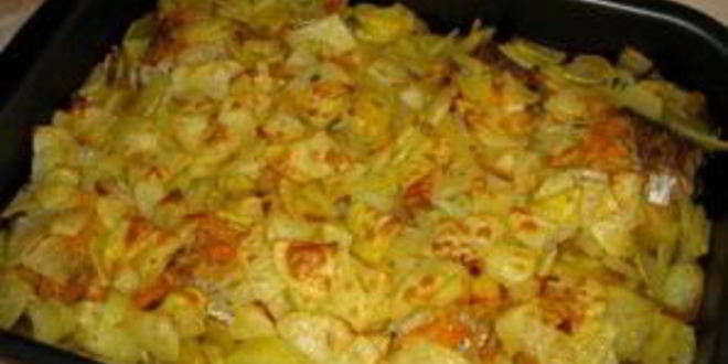 Рецепт щуки в духовке с овощами