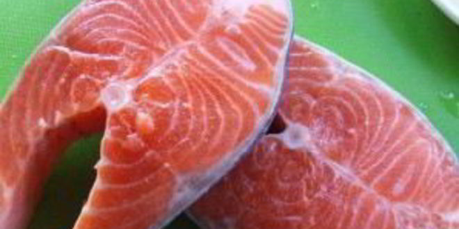 Рецепт семги на углях