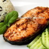 Рецепт Семги в имбирно-горчичном маринаде