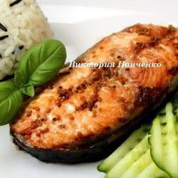 Рецепт Семги в имбирно-горчичном маринаде