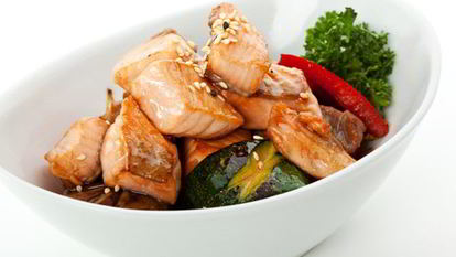 Рецепт Семги в имбирном маринаде