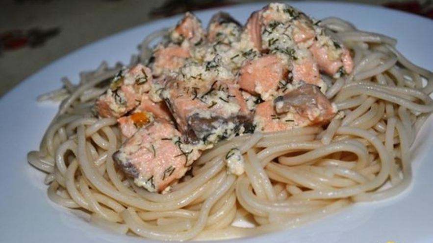 Рецепт семги в сливках