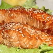 Рецепт Семги в соево-медовом соусе