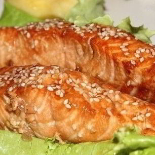 Рецепт Семги в соево-медовом соусе