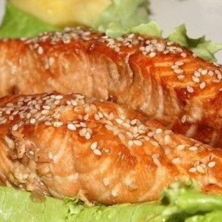 Рецепт Семги в соево-медовом соусе