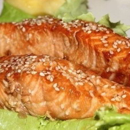 Рецепт Семги в соево-медовом соусе
