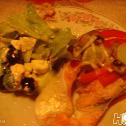 Рецепт Семги, запеченной в фольге с овощами, на мангале