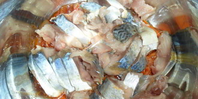 Рецепт скумбрии по-корейски