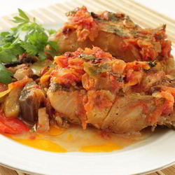 Рецепт Судака по-южному