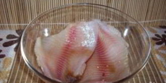 Рецепт тилапии под соусом