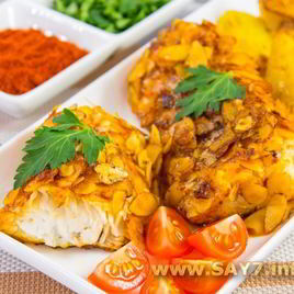 Рецепт Трески Амандина