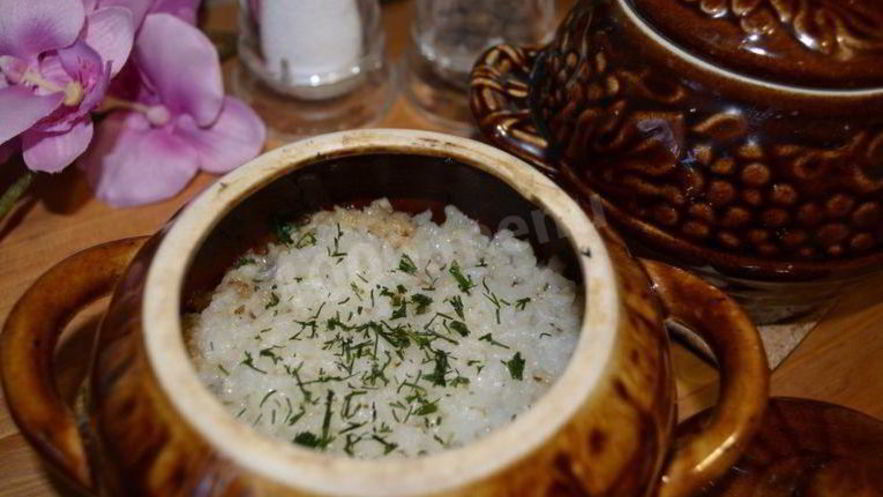 Рецепт трески с рисом