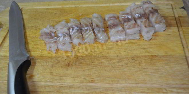 Рецепт трески с рисом