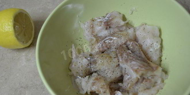 Рецепт трески с рисом