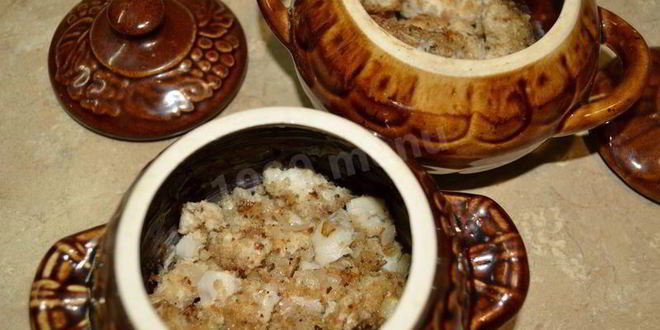 Рецепт трески с рисом