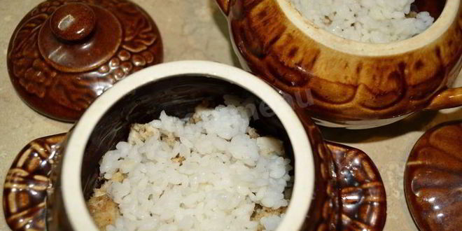 Рецепт трески с рисом