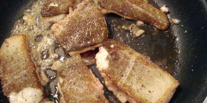 Рецепт трески в гранатовом соке