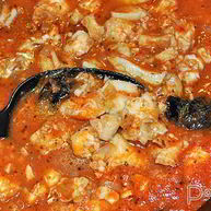 Рецепт Тушеной трески в томатном соусе