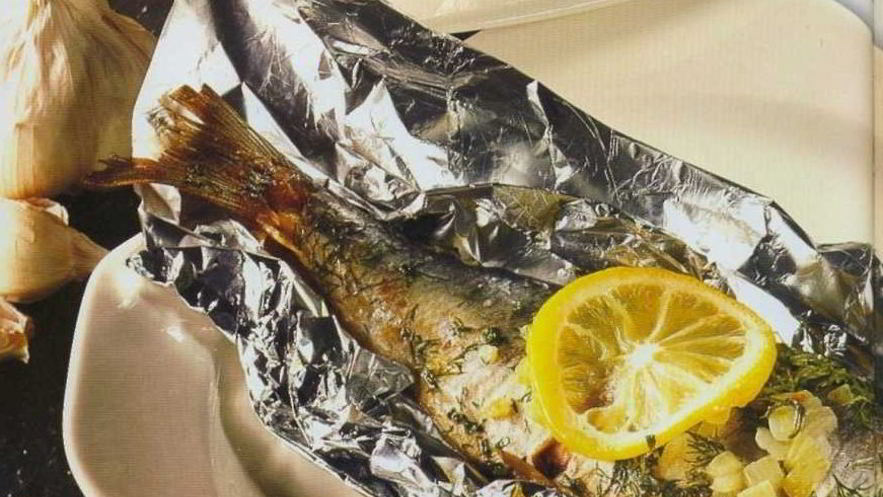 Рецепт запеченной сельди