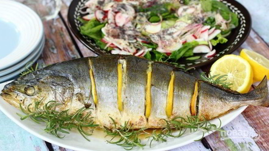 Рецепт желтохвостого тунца в духовке