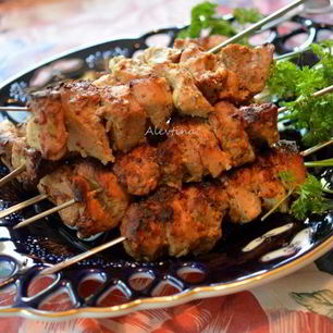 Рецепт Индонезийского свиного шашлыка