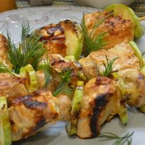 Рецепт Куриных шашлычков в имбирно-цитрусовом маринаде