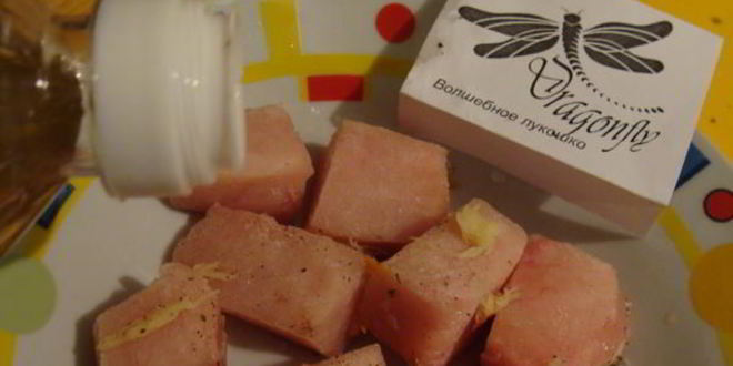 Рецепт шашлычков из курицы и брюссельской капусты