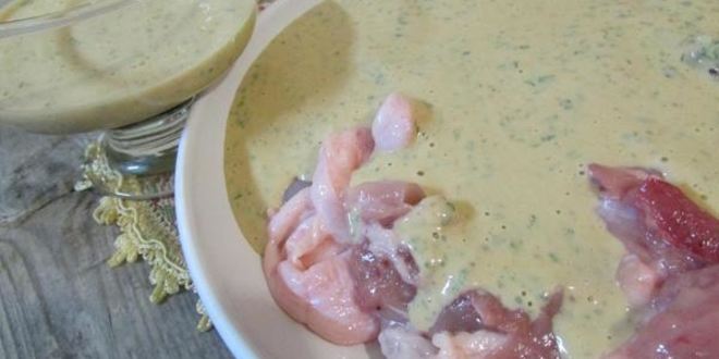 Рецепт шашлычков из курицы в арахисово-кокосовом маринаде