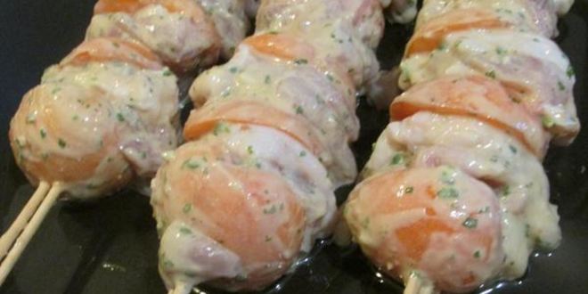 Рецепт шашлычков из курицы в арахисово-кокосовом маринаде