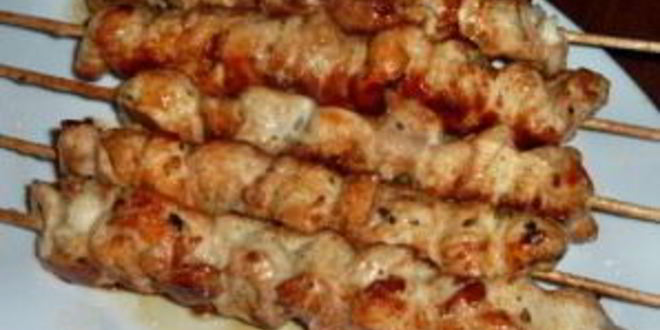 Рецепт шашлычка на сковороде