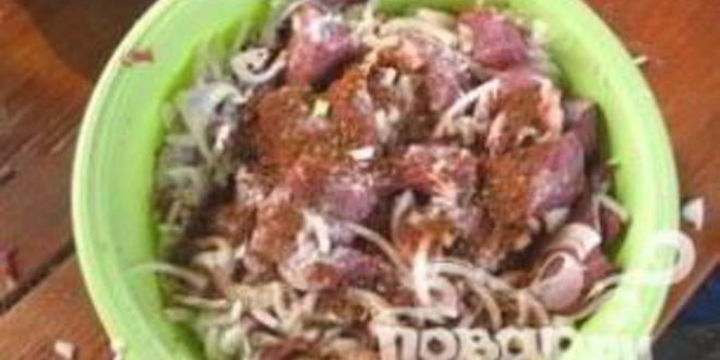 Рецепт шашлыка из баранины