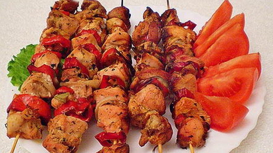 Рецепт шашлыка из филе курицы