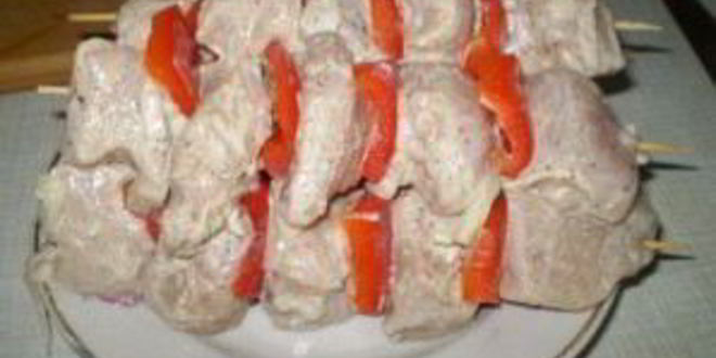 Рецепт шашлыка из филе курицы