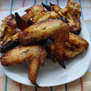 Рецепт Шашлыка из куриных крыльев
