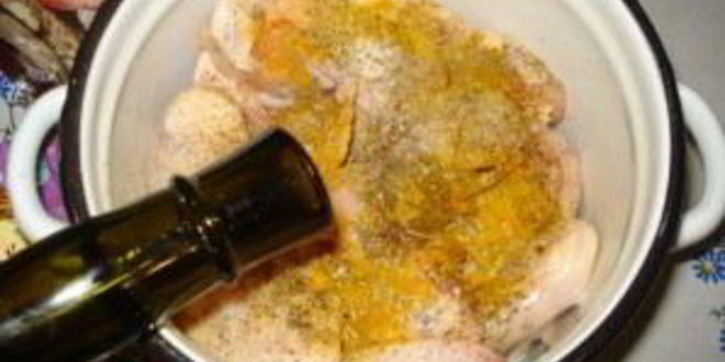 Рецепт шашлыка из куриных крыльев