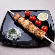 Рецепт Шашлыка из курицы в чесночно-луковом маринаде