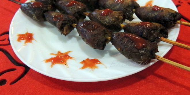 Рецепт шашлыка на шпажках огненные сердца