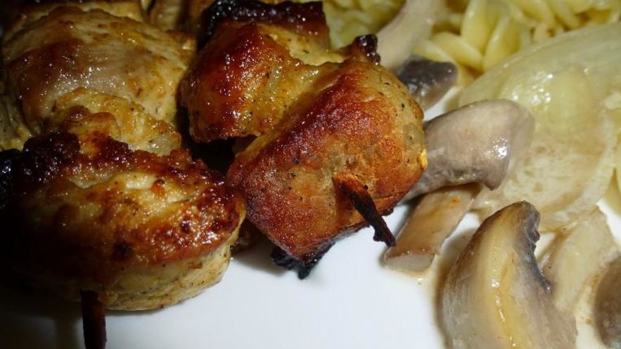Рецепт шашлыка в горчице