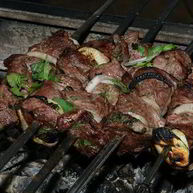 Рецепт Шашлыка, замаринованного с зеленью