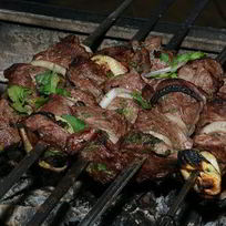 Рецепт Шашлыка, замаринованного с зеленью